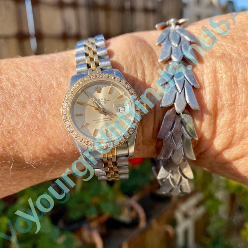 Vintage Mexican Sterling Silver Flower Petal Bracelet - Handmade Dainty Floral Jewelry for Women - Perfect for Boho Chic, Wedding & Everyday Wear