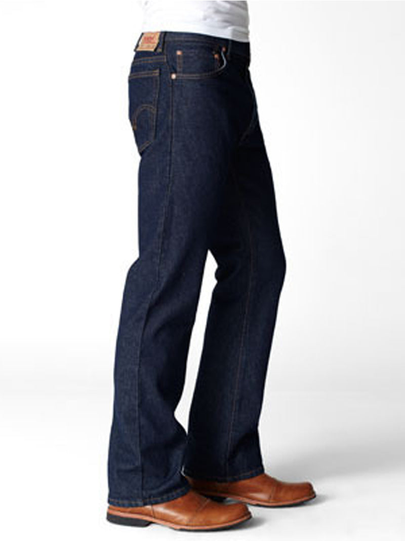 Levi's 517 Men's Bootcut Jeans - Mid Rise Slim Fit Denim Pants in Classic Rinse Wash | Perfect for Casual Wear, Work & Night Out