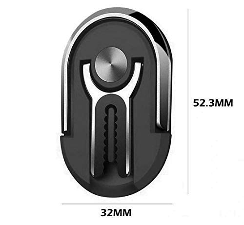 Premium 3-in-1 Pouch Case for LG K22 & K32 5G - Protective Phone Pouch with Belt Clip, Car Mount & Ring Stand | Durable Canvas Cover for Everyday Use, Travel & Outdoor Activities (Black)