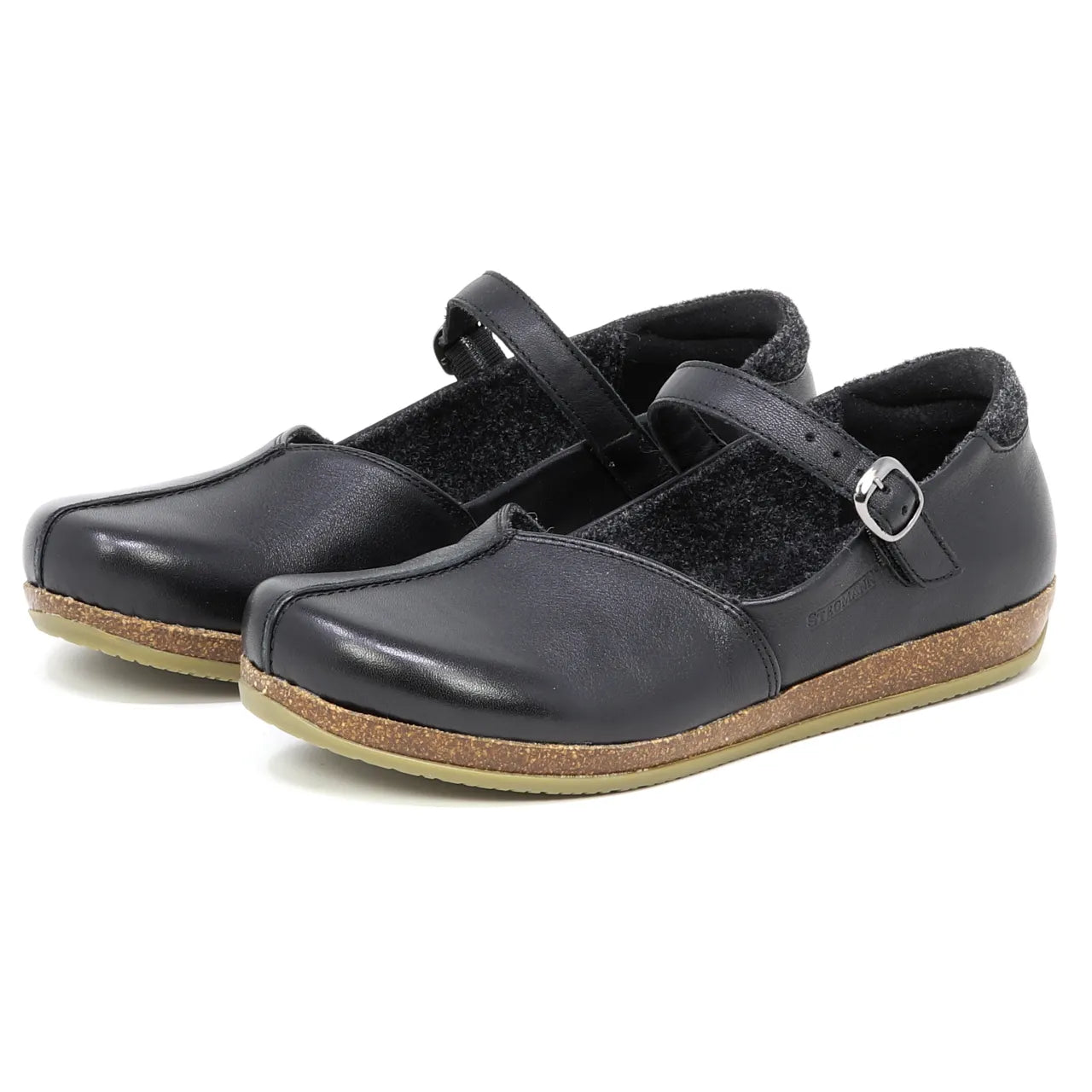 Women's Comfortable Eva Leather Mary Jane Shoes - Slip-Resistant & Lightweight for Work, Walking & Casual Wear