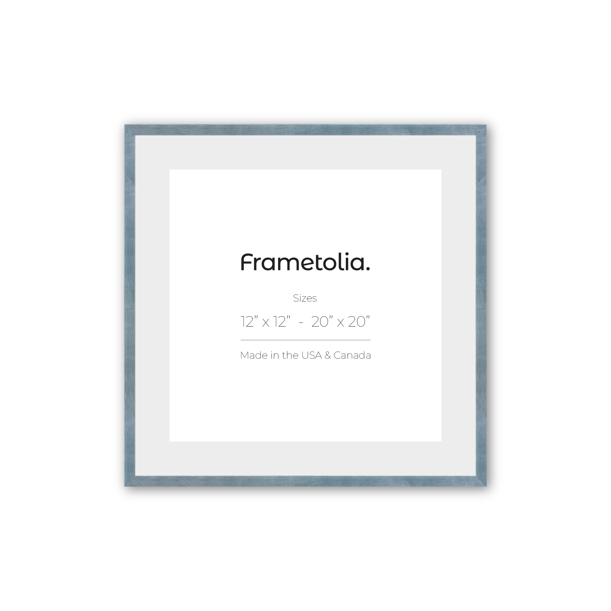 Electric Sky Narrow Width Wall Frame - Modern Slim Picture Frame for Home & Office Decor - Perfect for Displaying Photos, Artwork, and Certificates