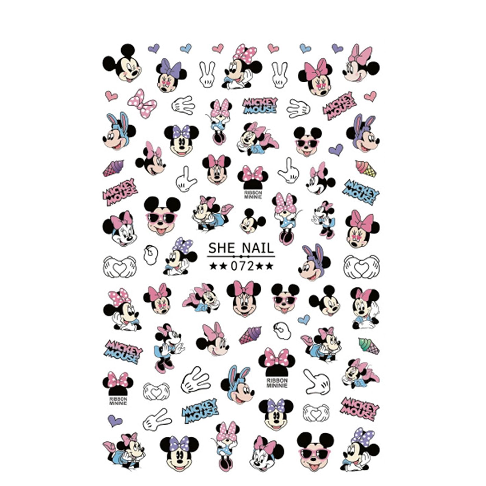 150+ DIY Cartoon Nail Stickers for Girls - Self-Adhesive Nail Art Decals, Cute Anime Nail Stickers for Kids & Teens (2 Sheets) - Perfect for Birthday Parties, Sleepovers & Fashion Nail Art