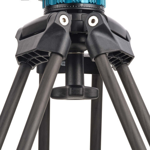 Benro Lightning Lock Video Tripod - Carbon Fiber 60mm Bowl Head for Professional Photography & Videography - Perfect for Travel, Studio & Outdoor Shooting