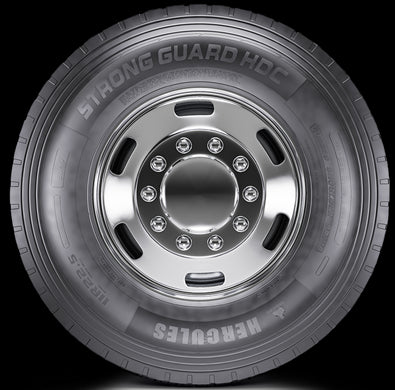 Hercules Strong Guard HDC 149L 11R24.50 Commercial Truck Tires - Heavy Duty All-Position Tires for Long Haul & Construction Vehicles