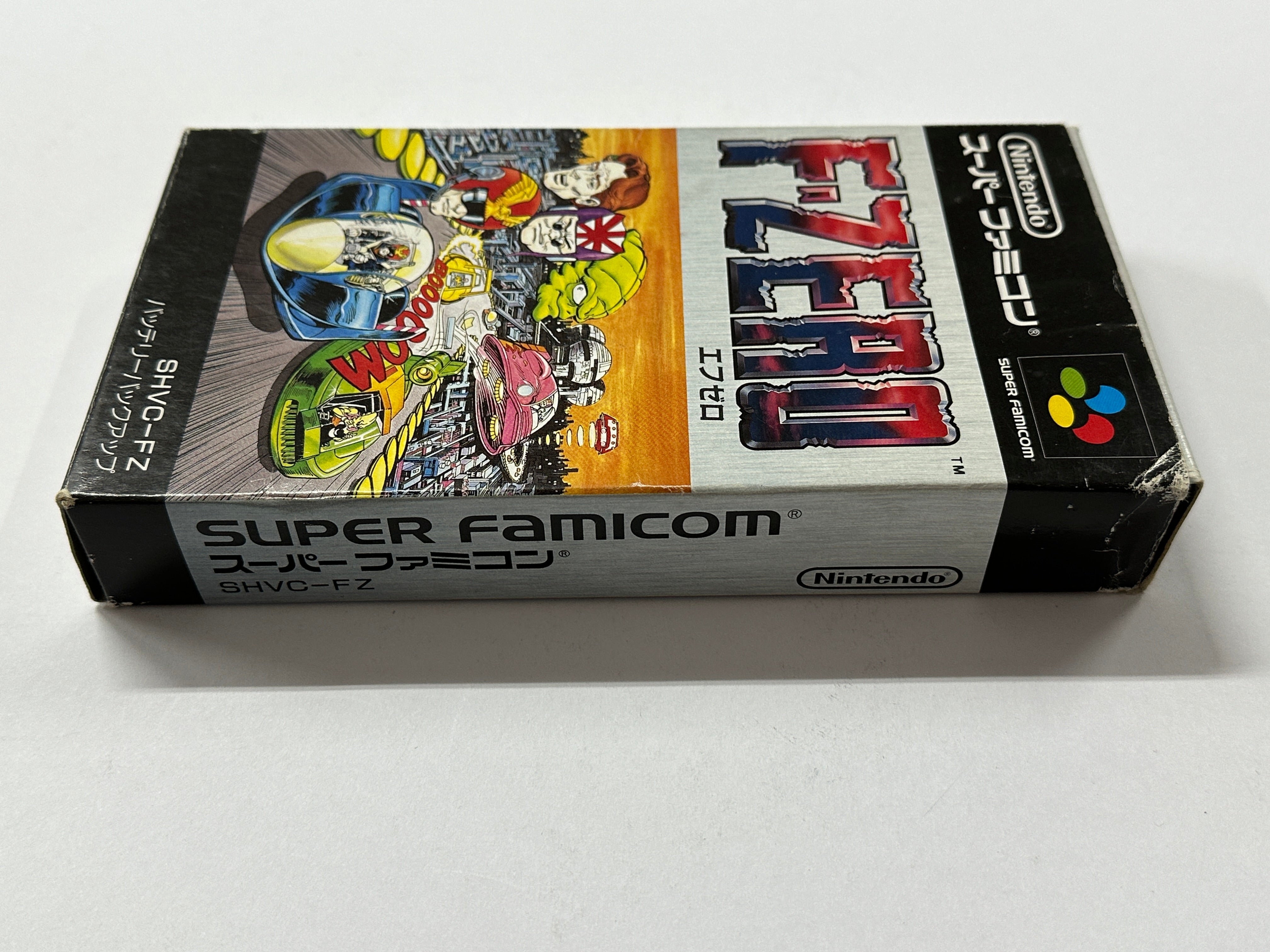 F-Zero NTSC-J Complete in Box - Classic Racing Game for Nintendo, Perfect for Retro Gaming Enthusiasts & Collectors