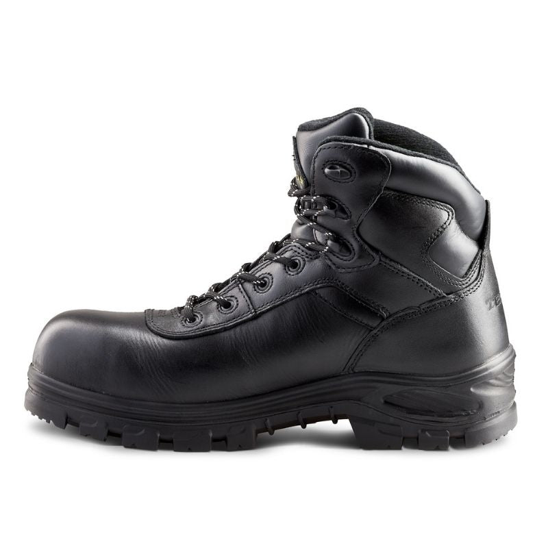Terra Quinton Men's Composite Toe Hiker Work Boot - Waterproof Steel Toe Safety Shoes for Construction & Hiking - Black (Model 835265) - Ideal for Outdoor Work, Landscaping & Heavy Duty Jobs