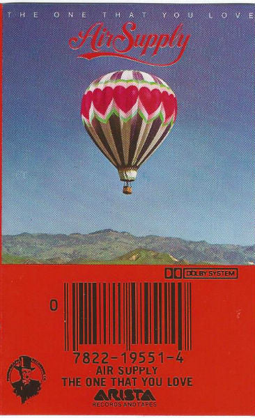 Air Supply - The One That You Love (Cassette Album, Very Good Plus Condition) - Perfect for Vintage Music Collectors & 80s Nostalgia Lovers