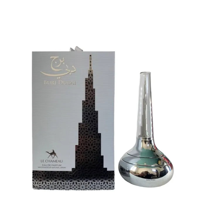 Burj Dubai 3.4 oz Eau de Parfum Unisex Fragrance - Long Lasting Luxury Scent for Men & Women | Perfect for Date Night, Office & Special Occasions