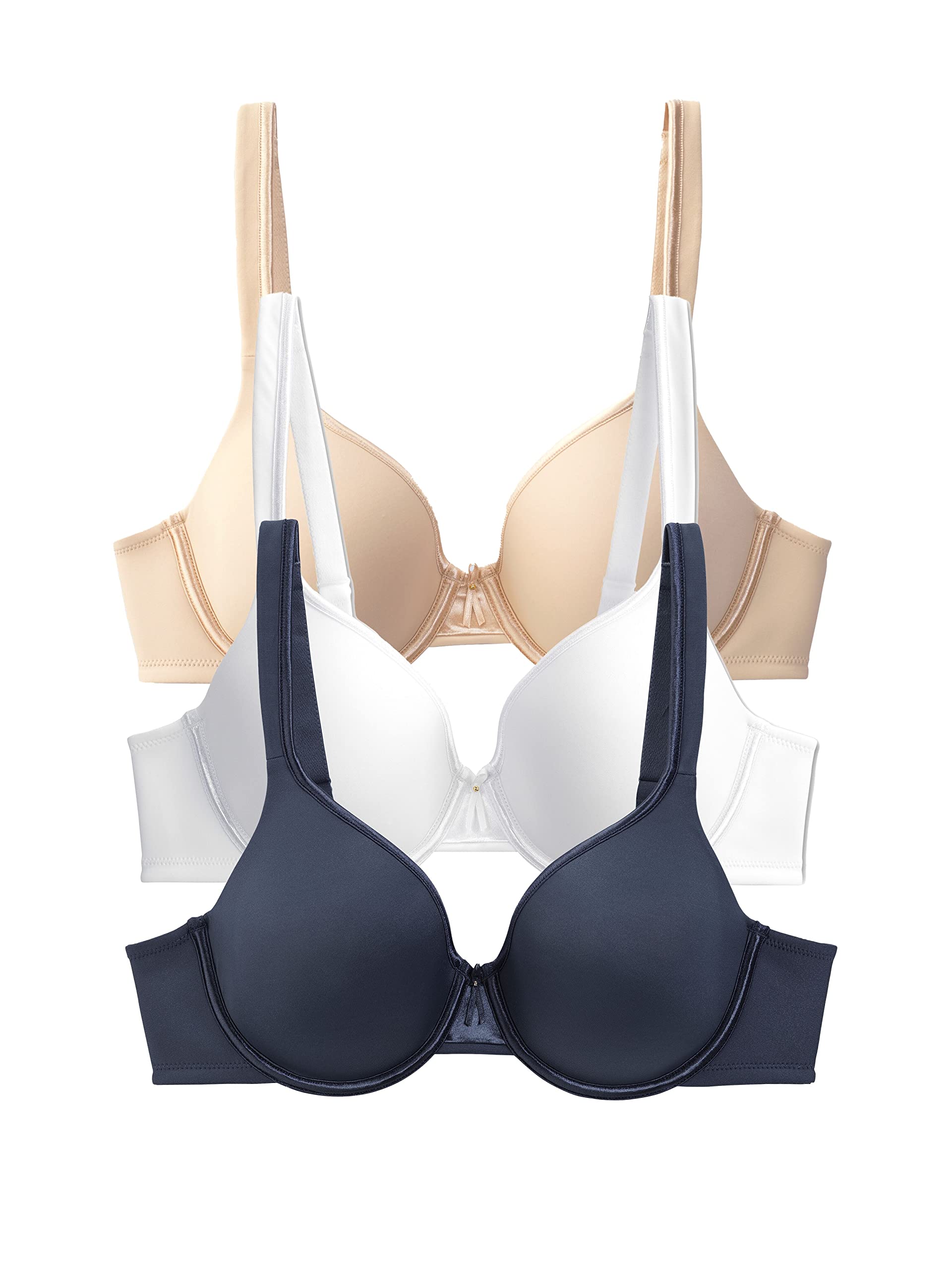 Vanity Fair Women's Body Caress Full Coverage Convertible Bra - Comfortable Everyday Underwire Bra for Plus Size & Curvy Women | Perfect for Work, Date Night & Special Occasions