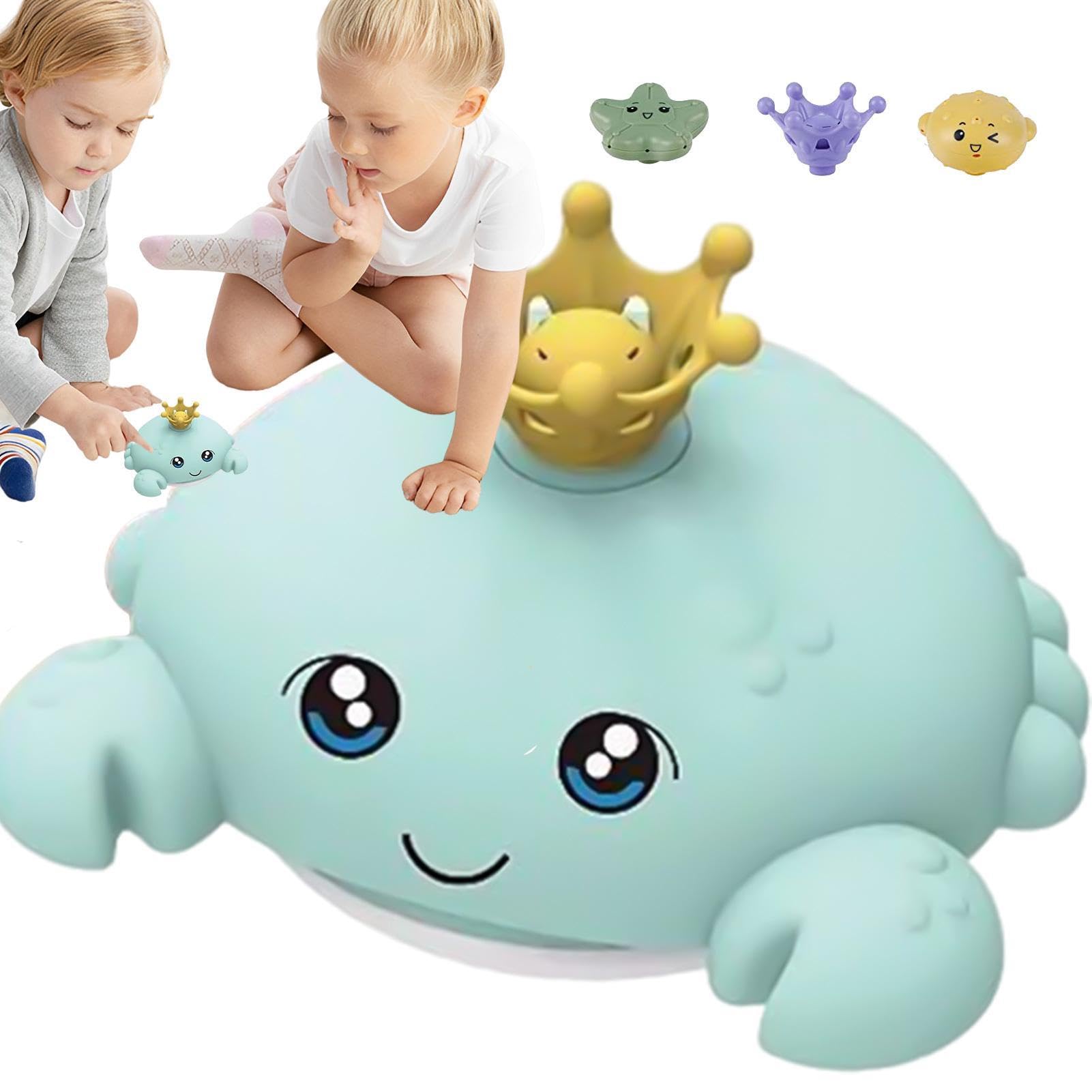 **LED Bath Toys for Toddlers - Light Up Sensory Squirt Toys for Babies & Kids, Fun Pool & Bathtub Toys for Boys & Girls - Perfect for Birthday, Christmas, Easter Gifts (Desk & Shelf Decor)**