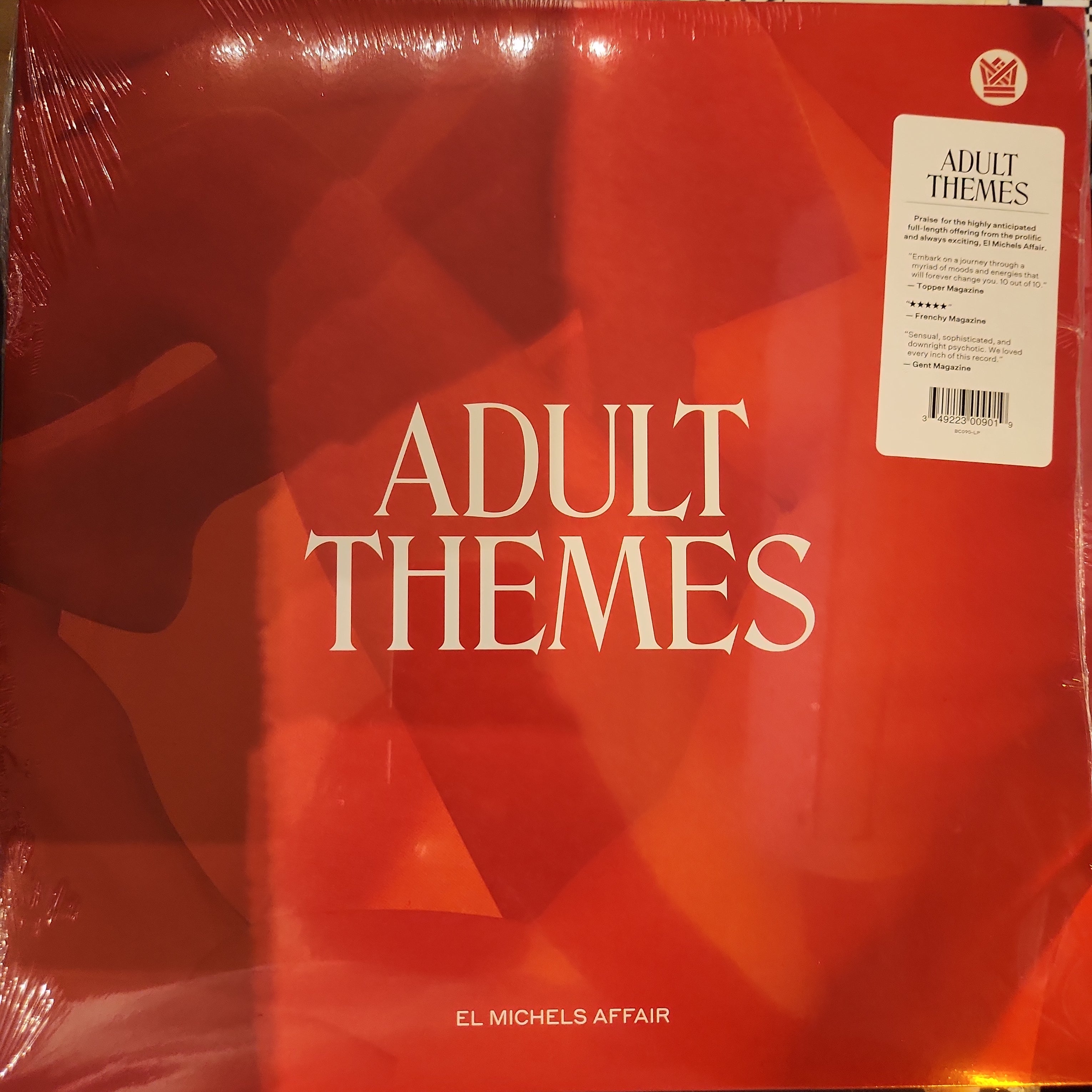 El Michels Affair - Adult Themes Vinyl LP Record | Soul & Funk Instrumental Music | Perfect for Home Listening & Music Collectors