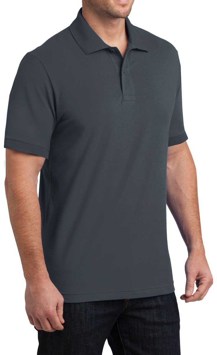 Mafoose Men's Stretch Pique Polo Shirt - Comfortable & Breathable Casual Wear for Golf, Office & Everyday Use