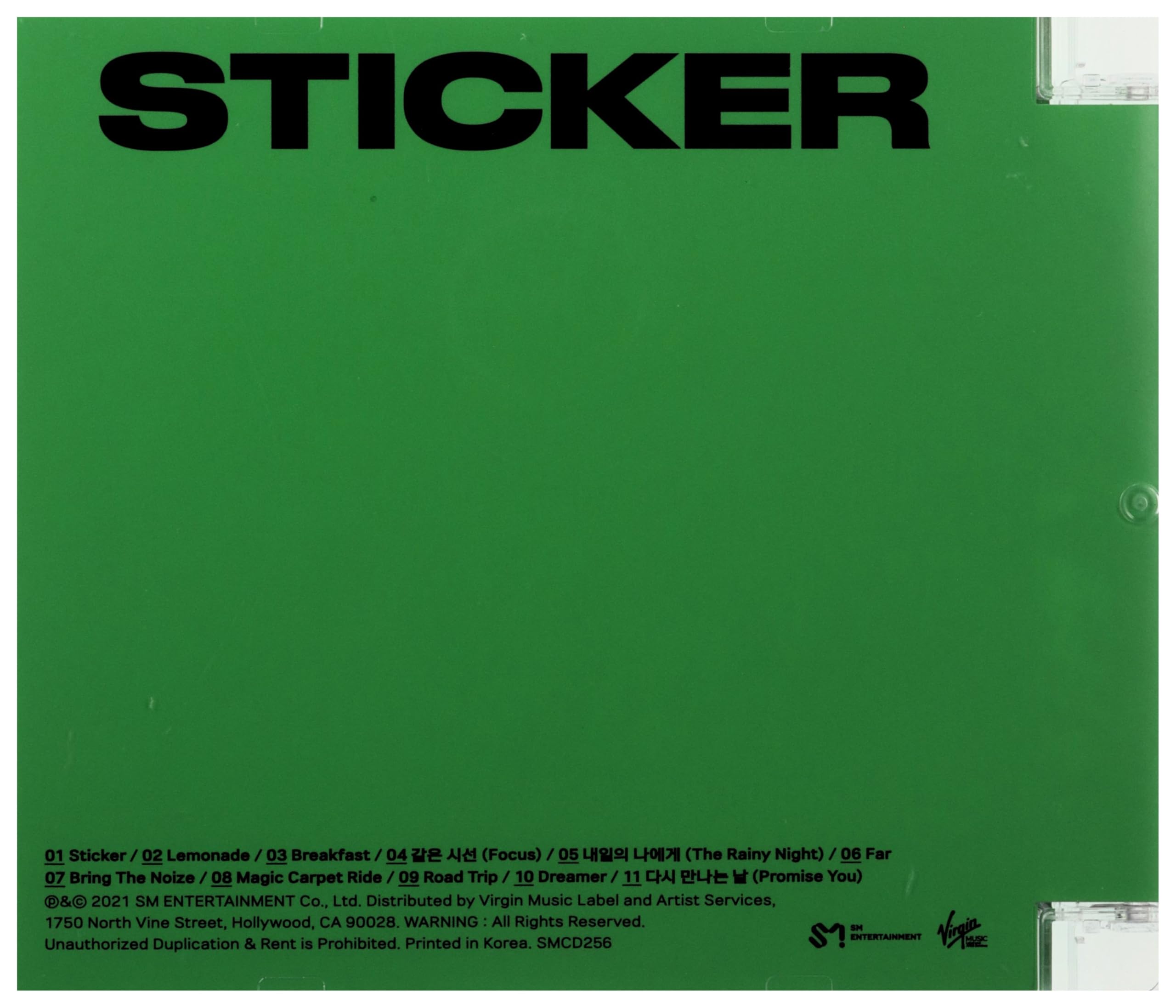 NCT 127 The 3rd Album 'Sticker' - K-Pop Music CD | Perfect for K-Pop Fans & Collectors | Great for Gifts, Parties & Dance Practice