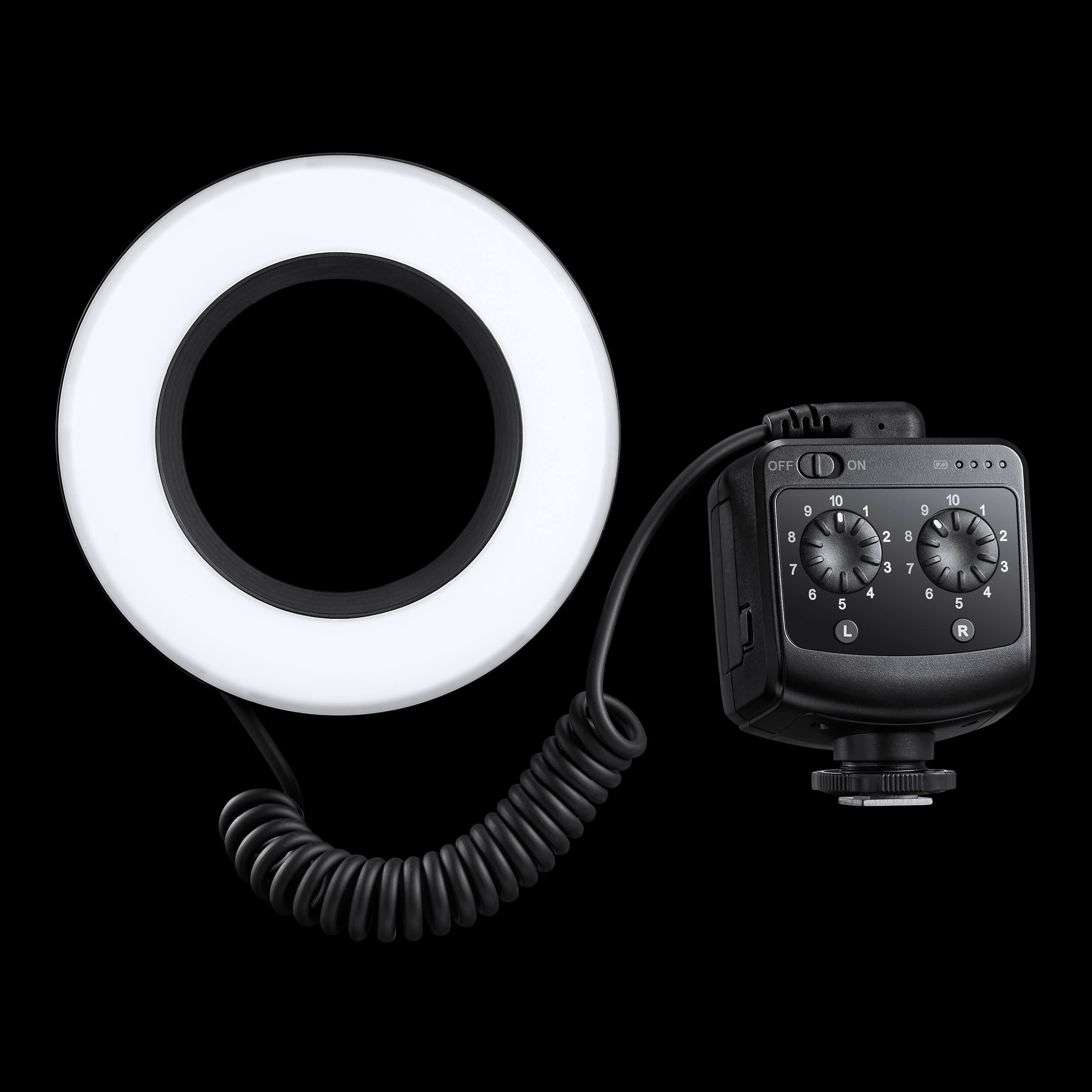 RING72 8W Daylight Balanced LED Macro Ring Light for DSLR Camera Photography - Perfect for Close-Up Shots, Product Photography & Videography