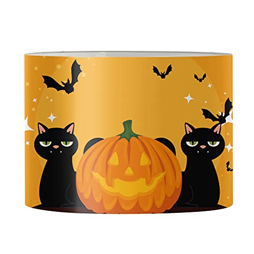 Jack-o'lantern with Black Bat