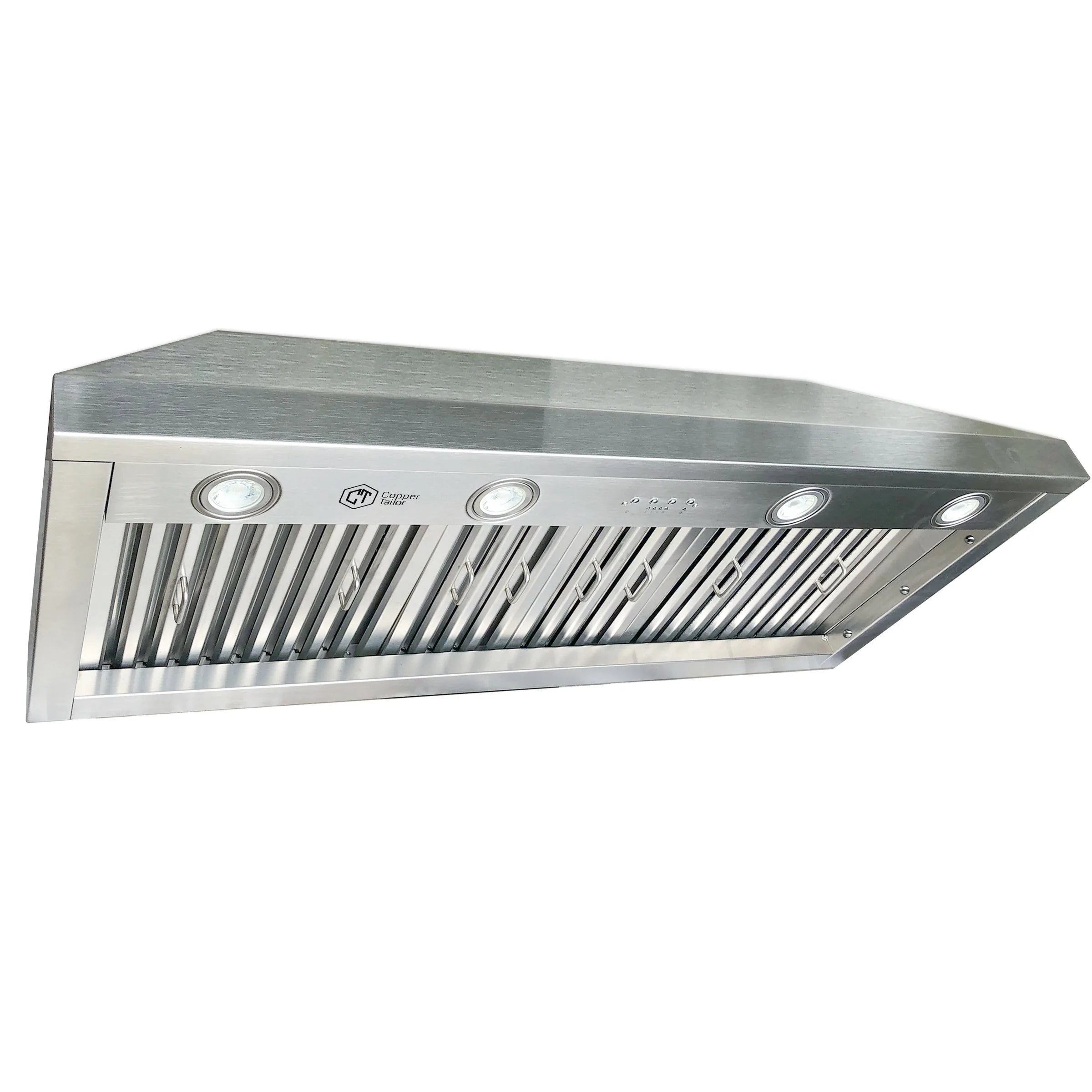 Premium Custom Stainless Steel Designer Range Hoods - Modern Kitchen Ventilation System for Home & Restaurant Use
