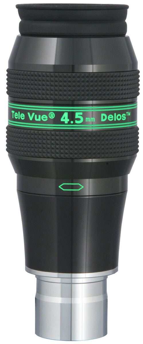 Delos 72° 1.25 Inch 4.5mm Telescope Eyepiece - Wide Field View for Astronomy & Stargazing