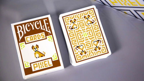 Pixel Art Bicycle (Dog) - DIY Creative Wall Decor for Kids Room, Living Room & Office - Fun Home Decoration Gift Idea