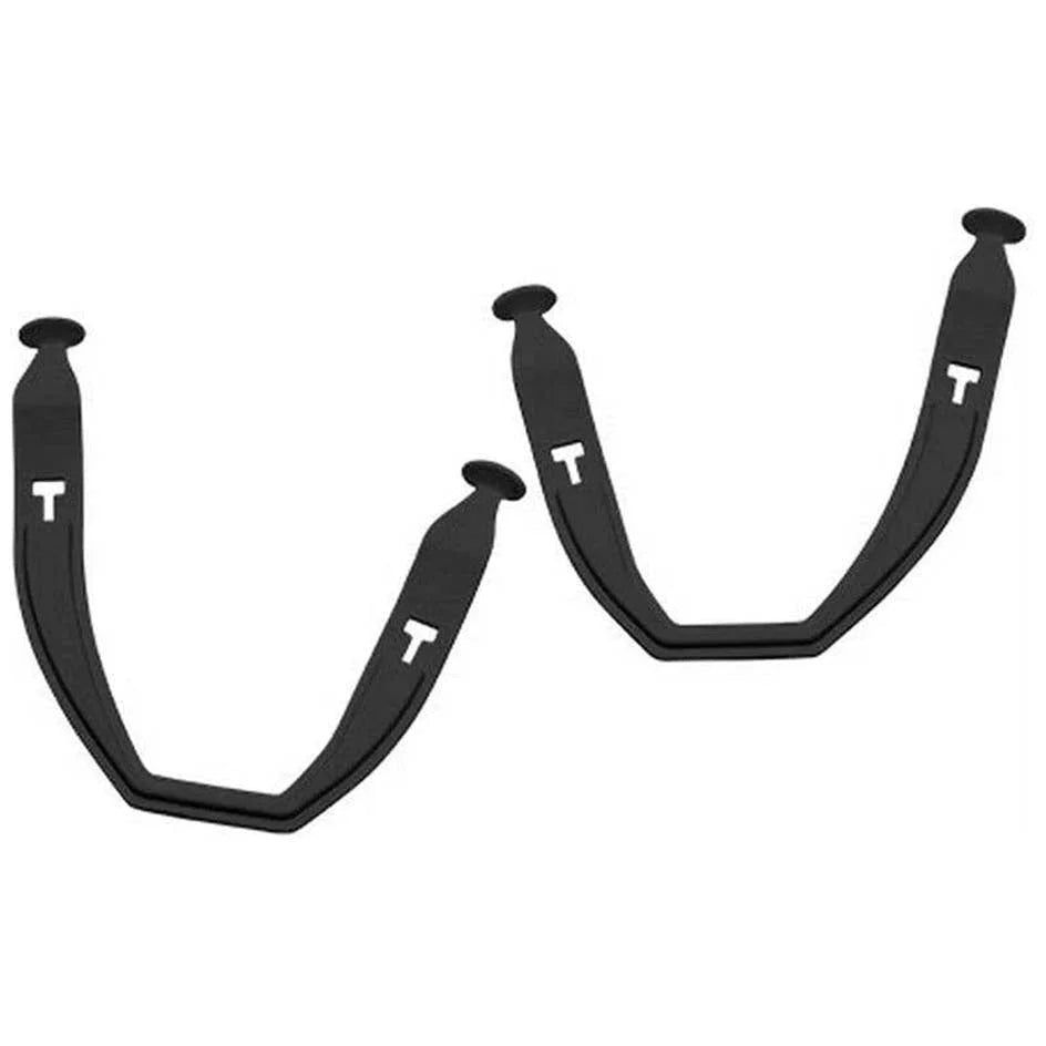 Bauer Hyperlite Ear Loop Replacement - Black | Comfortable & Durable Mask Straps for Sports & Outdoor Activities