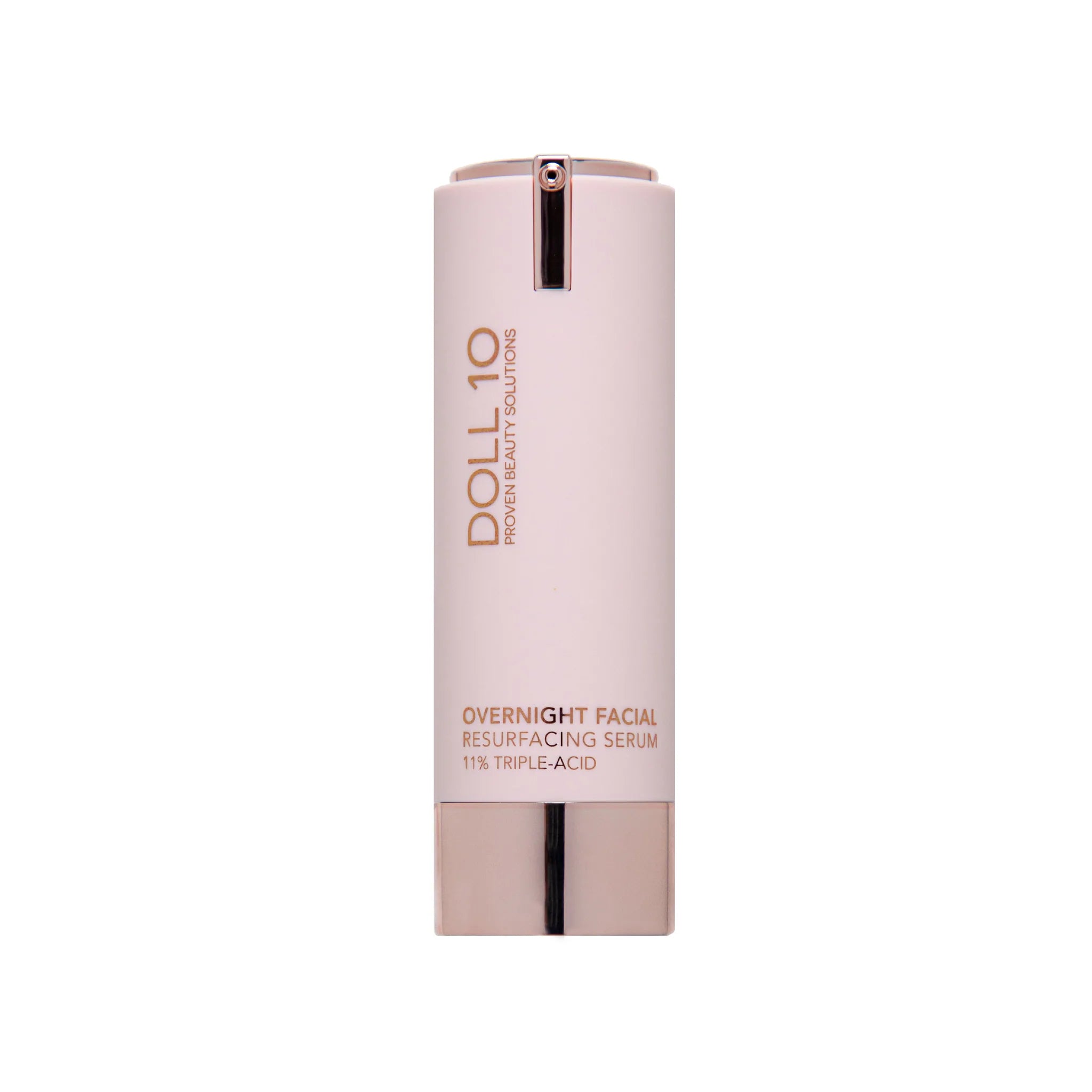 Doll 10 Smooth Assist Overnight Facial Resurfacing Serum - Anti-Aging Night Treatment for Glowing Skin | Perfect for Dry, Dull Skin & Evening Skincare Routine