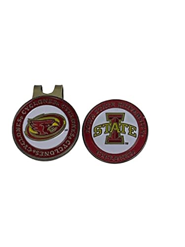 Stainless Steel Magnetic Golf Hat Clip with 2 Double-Sided Ball Markers - Secure Cap Attachment for Golfers | Perfect for Golf Tournaments, Driving Range & Outdoor Sports