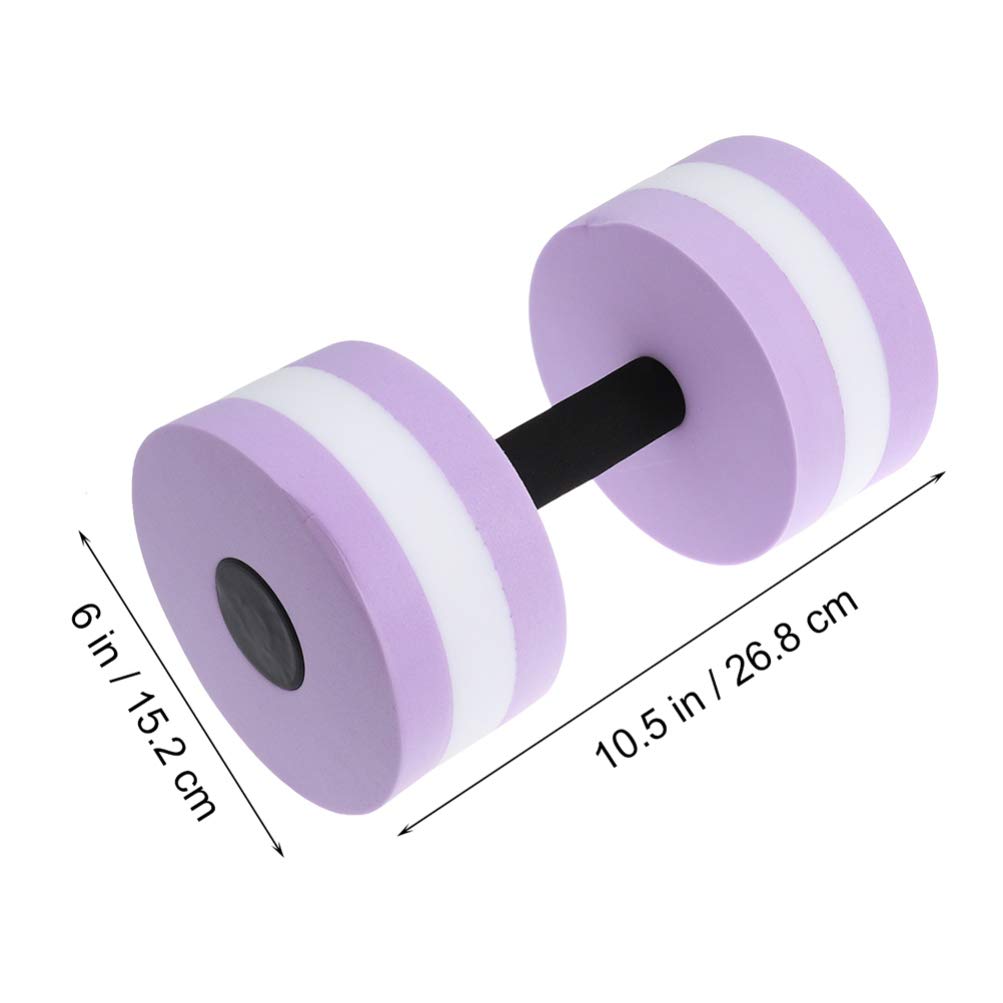 Wakauto Aquatic Dumbbells for Water Exercise - Lightweight Fitness Hand Bars for Swimming, Aqua Aerobics & Weight Loss - Perfect for Pool Workouts, Water Sports & Hydrotherapy