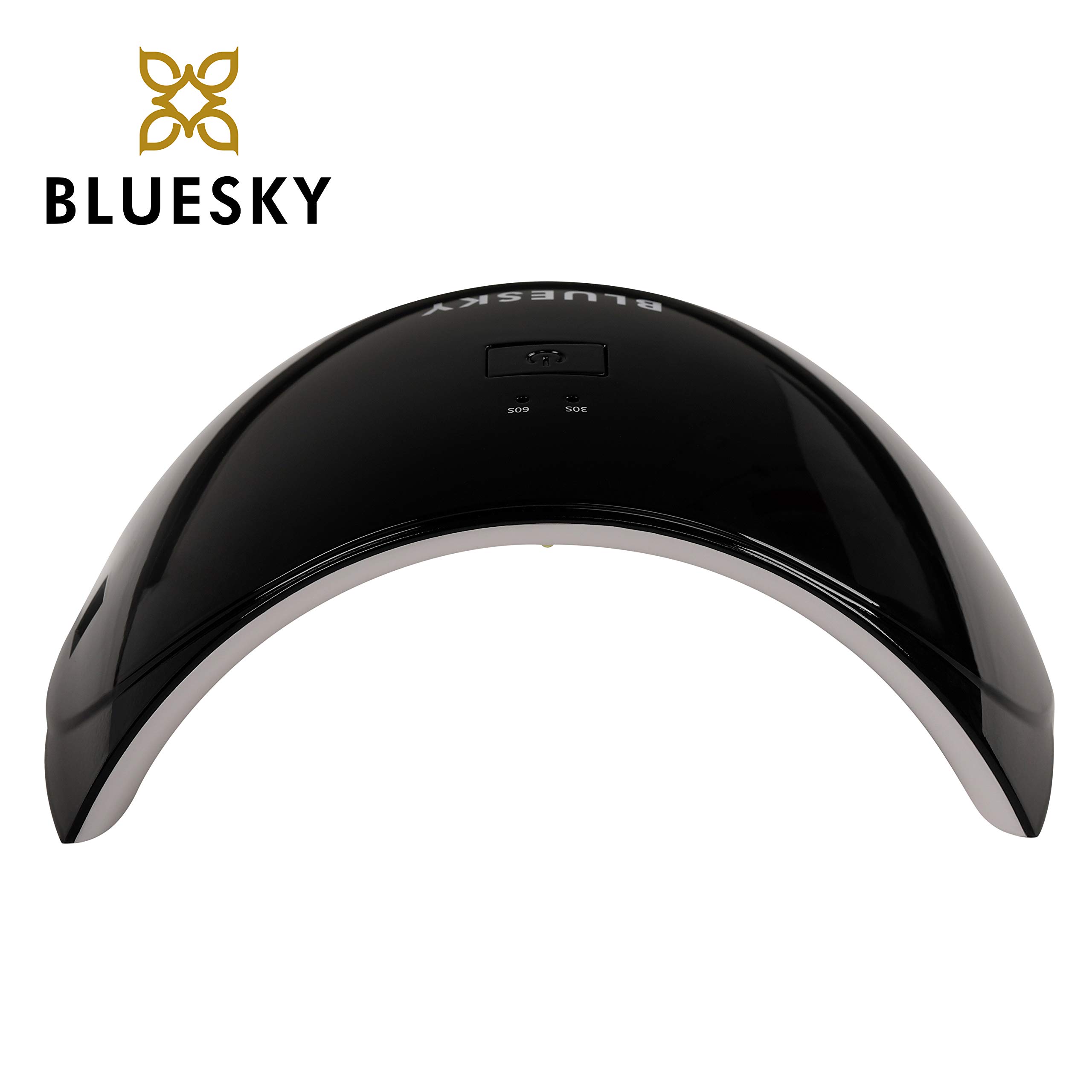 Professional 24W LED & UV Nail Lamp for Gel Polish Curing - Auto Sensor, 2 Timer Settings, UK Plug, Black | Fast Drying for Salon & Home Manicures, Perfect for Gel, Acrylic & Dip Powder Nails