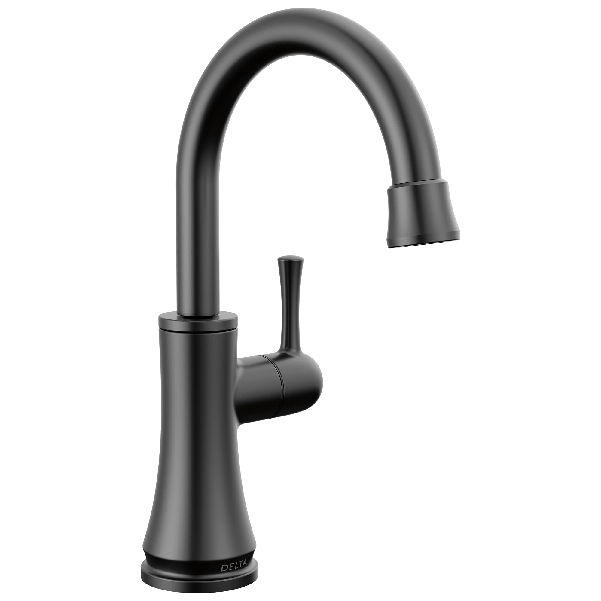 Delta Faucet 1920-BL-DST Matte Black Traditional Beverage Faucet - Perfect for Home Bars, Kitchen Sinks & Outdoor Entertaining Areas