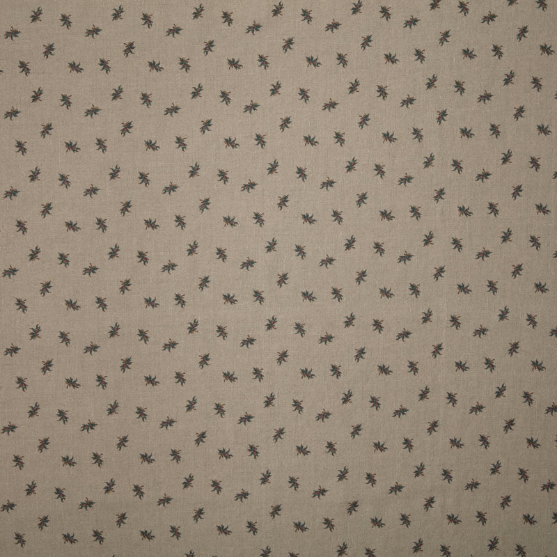 Balazuc Sprig Linen Table Runner - Natural Linen Fabric for Dining Table Decor, Farmhouse Kitchen, and Wedding Centerpieces