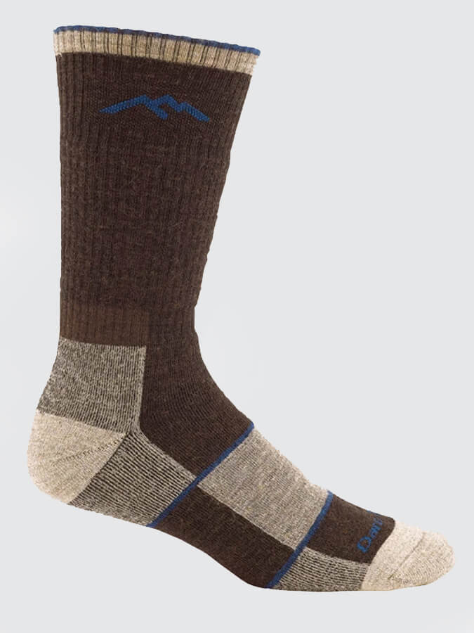Darn Tough 1405 Men's Hiker Boot Midweight Hiking Socks with Full Cushion - Comfortable & Durable for Outdoor Adventures, Backpacking & Trail Running
