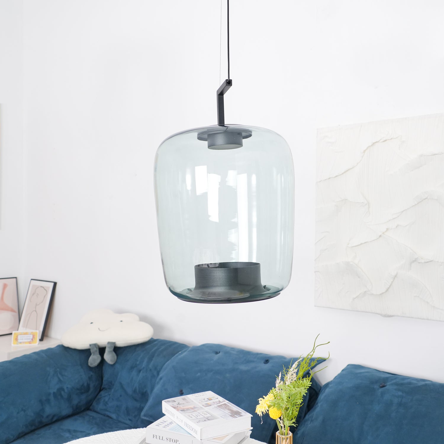 Modern Double Pendant Lamp - Adjustable Hanging Light Fixture for Kitchen Island, Dining Room, and Living Room Decor
