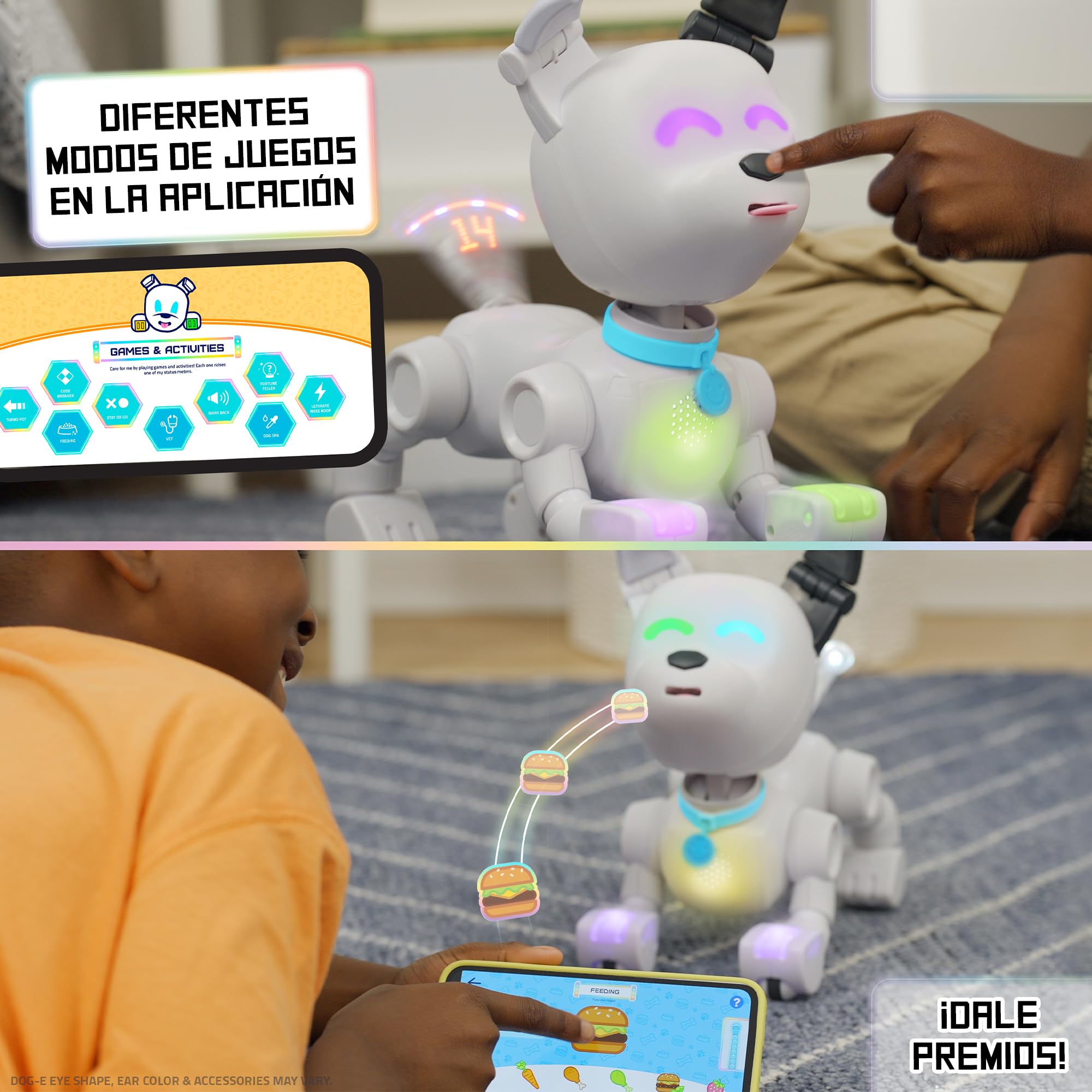 Interactive Robotic Dog Toy for Kids - Bizak Dog E 61851691-1 - Fun Electronic Pet Companion for Playtime & Learning | Perfect Gift for Children's Birthday & Indoor Entertainment