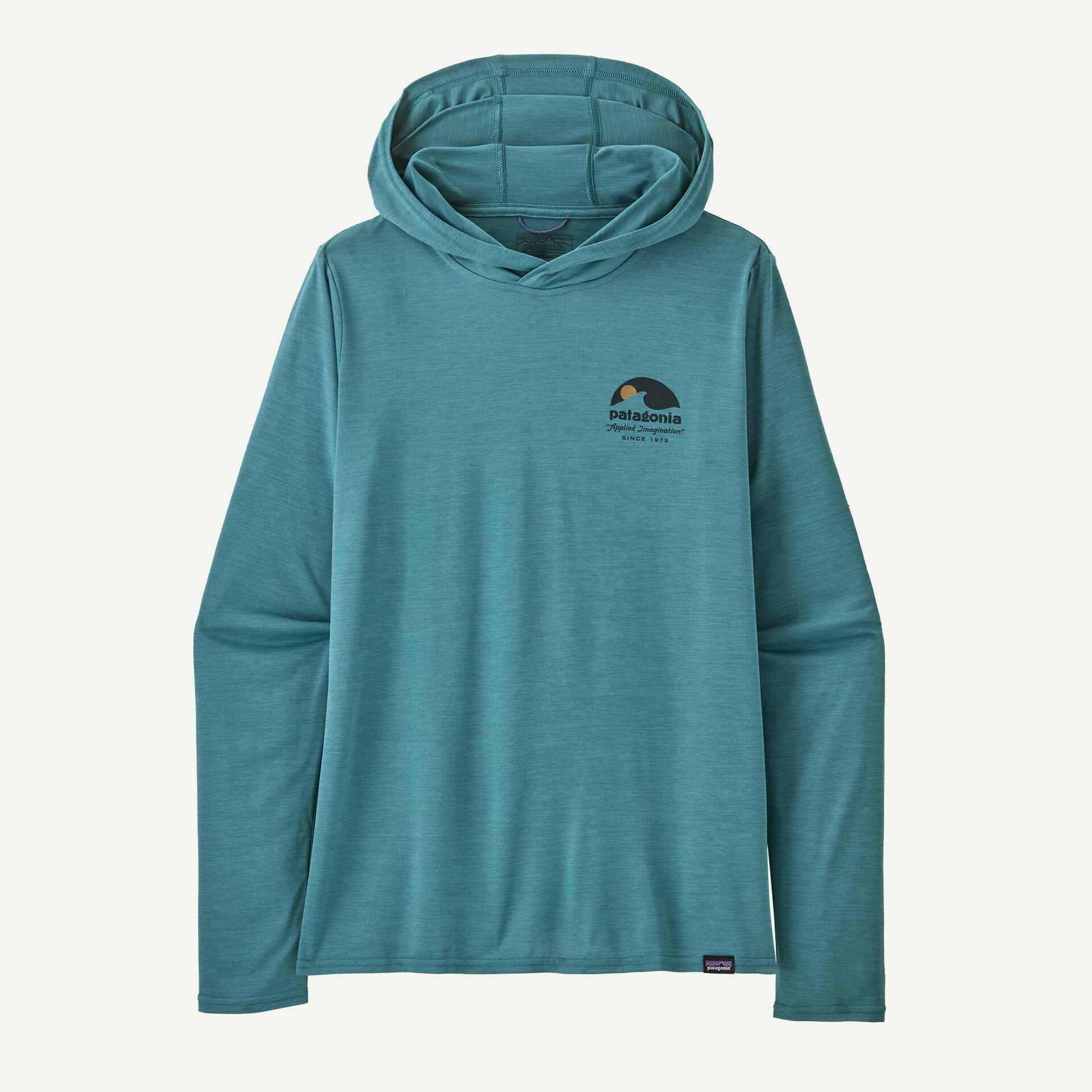 Capilene® Cool Daily Graphic Hoody for Women - Lightweight & Breathable Hooded Sweatshirt - Perfect for Hiking, Running & Outdoor Activities
