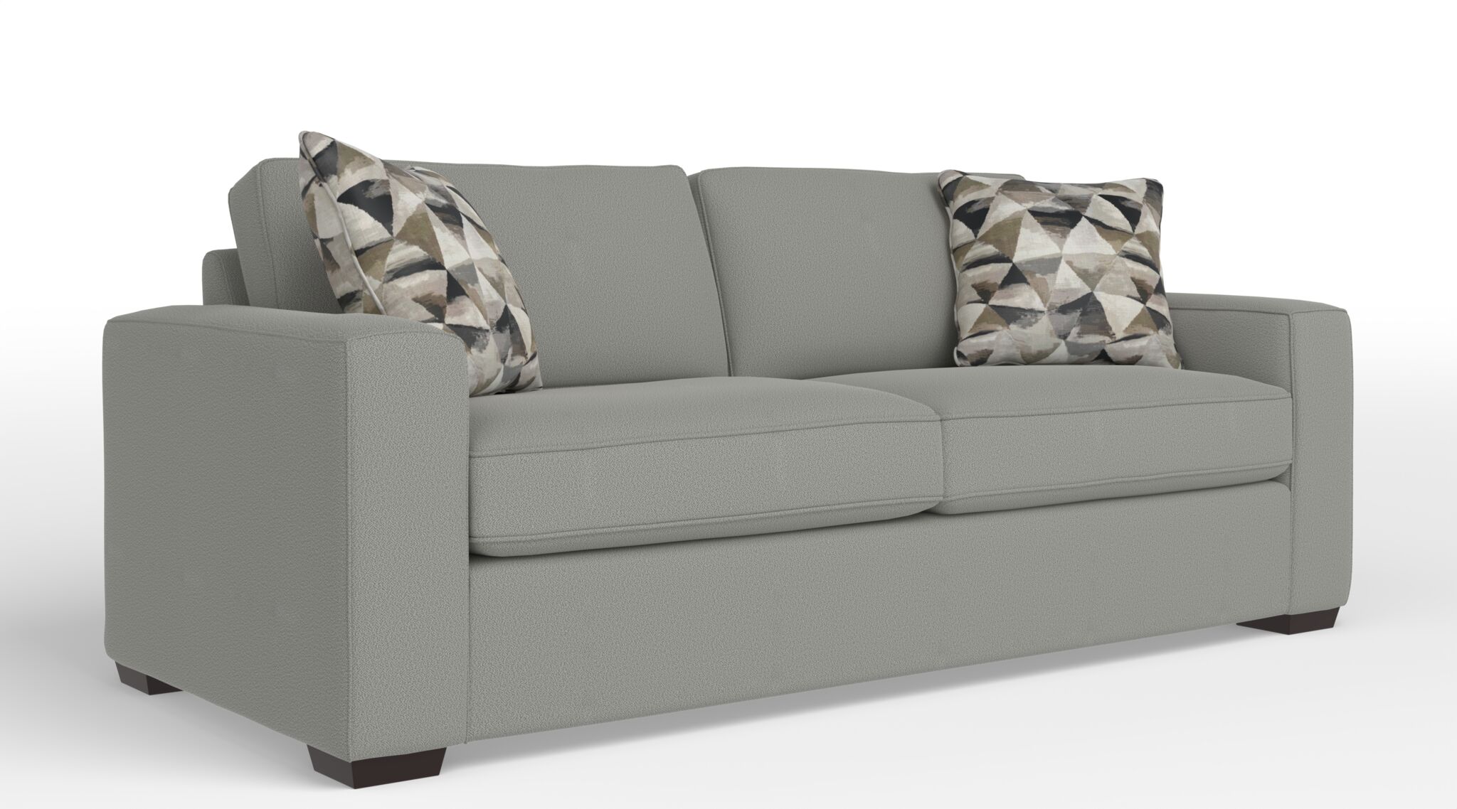 Celeste Sofa by Jacob in Light Grey - Modern Living Room Furniture for Small Spaces & Apartments