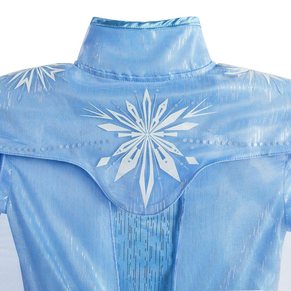 Disney Frozen 2 Elsa Princess Dress Costume for Girls | Kids Halloween Cosplay, Birthday Party Outfit, Pretend Play Dress-Up