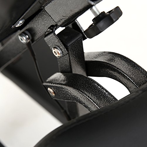 Portable Folding Tattoo Chair - Adjustable Black Massage & Therapy Chair for Tattoo Artists, Acupuncture, Physiotherapy & Cosmetic Procedures - Compact & Easy to Store for Home or Salon Use