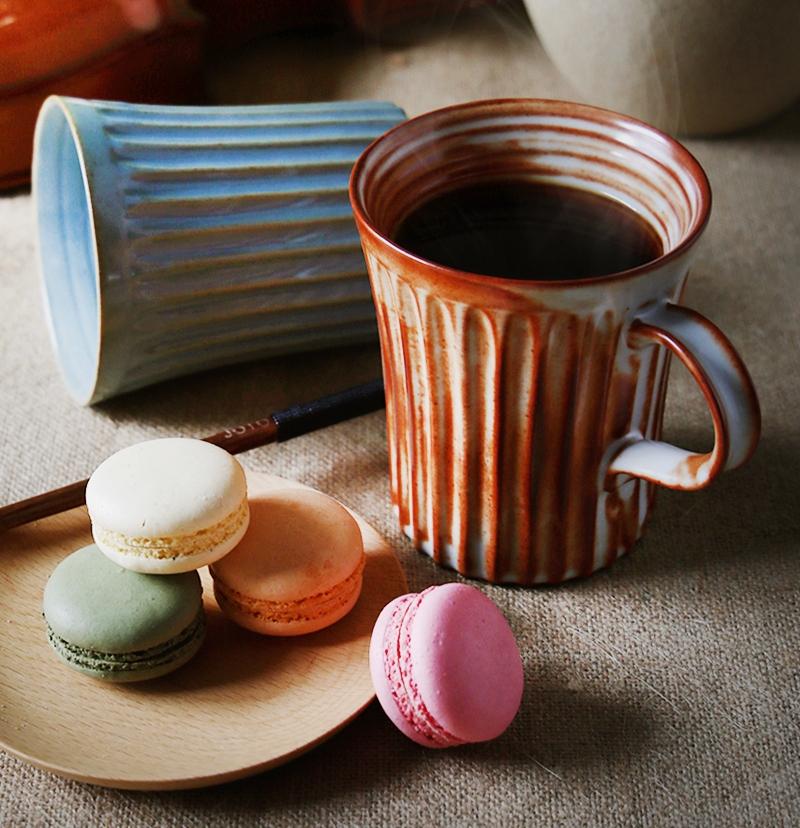 Handmade Large Capacity Ceramic Coffee Mug - 20oz Insulated Cappuccino & Tea Cup for Home, Office, and Outdoor Use