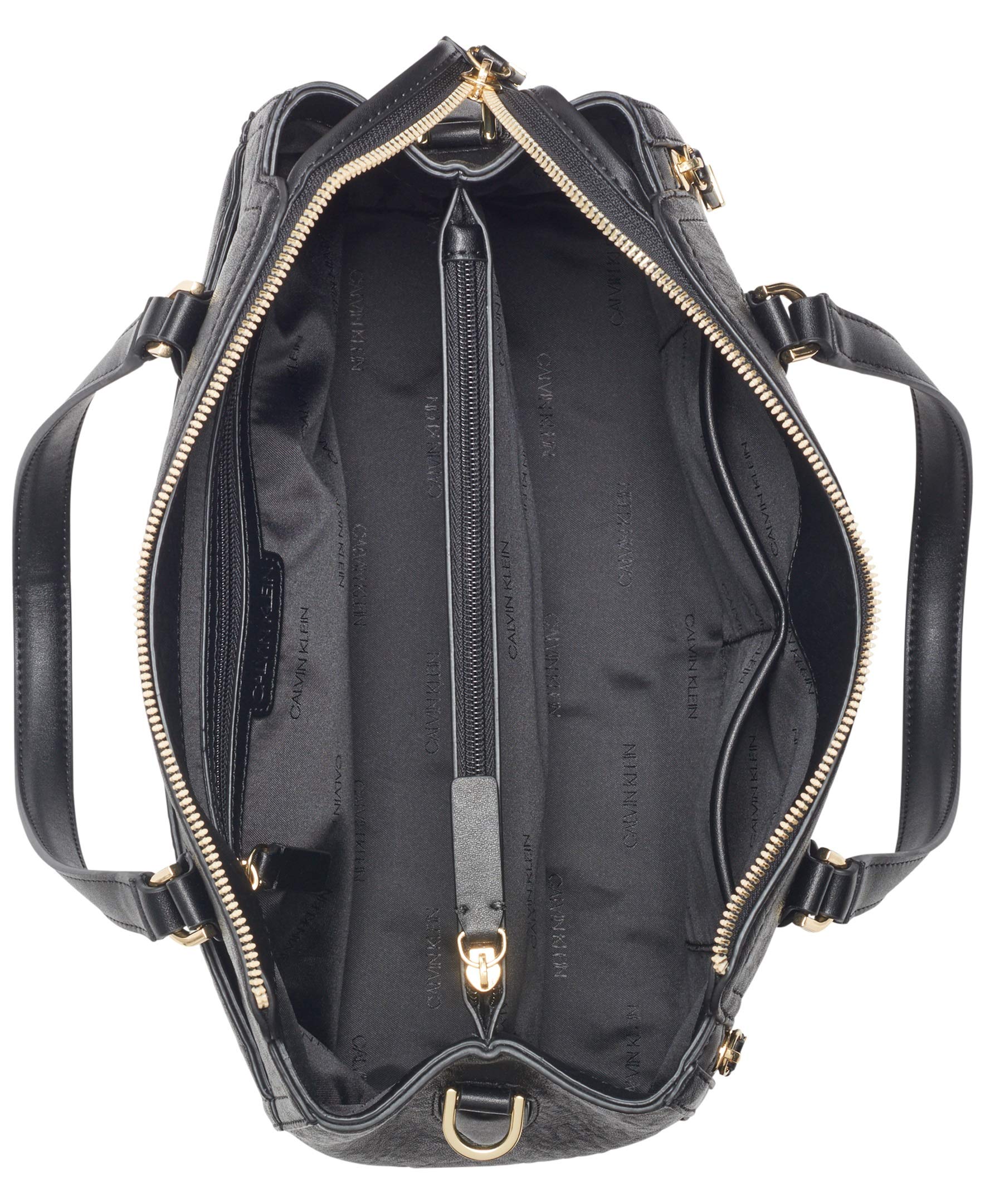 Calvin Klein Bubble Lamb Leather Crossbody Bag for Women - Stylish & Spacious Shoulder Purse for Work, Travel & Everyday Use