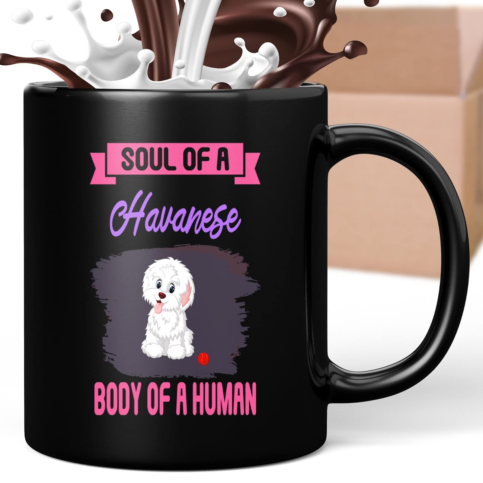 Funny Havanese Dog Lover Coffee Mug - 