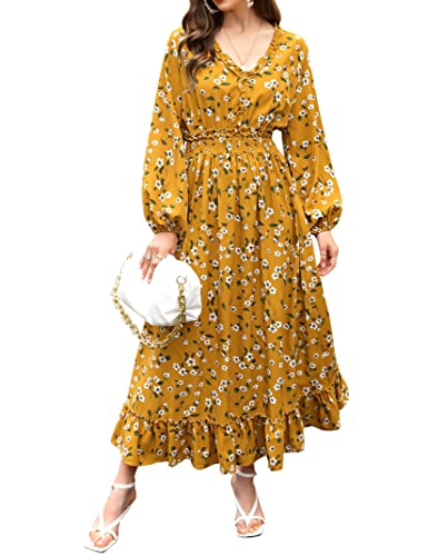 Yellow & White Flowers-long Sleeve