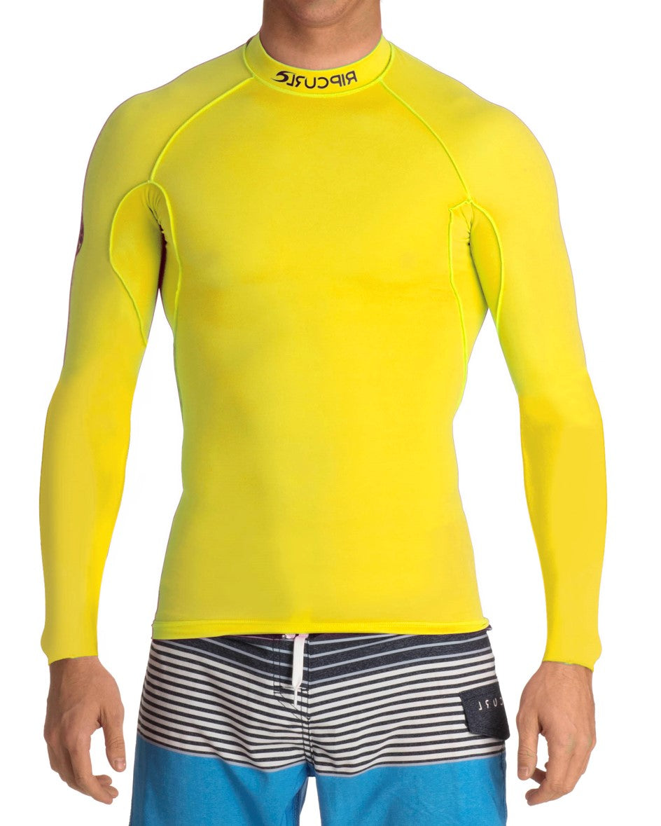Rip Curl Junior Long Sleeve Rash Vest - UV Protection Swim Shirt for Kids - Multiple Colors - Perfect for Surfing, Swimming & Beach Activities