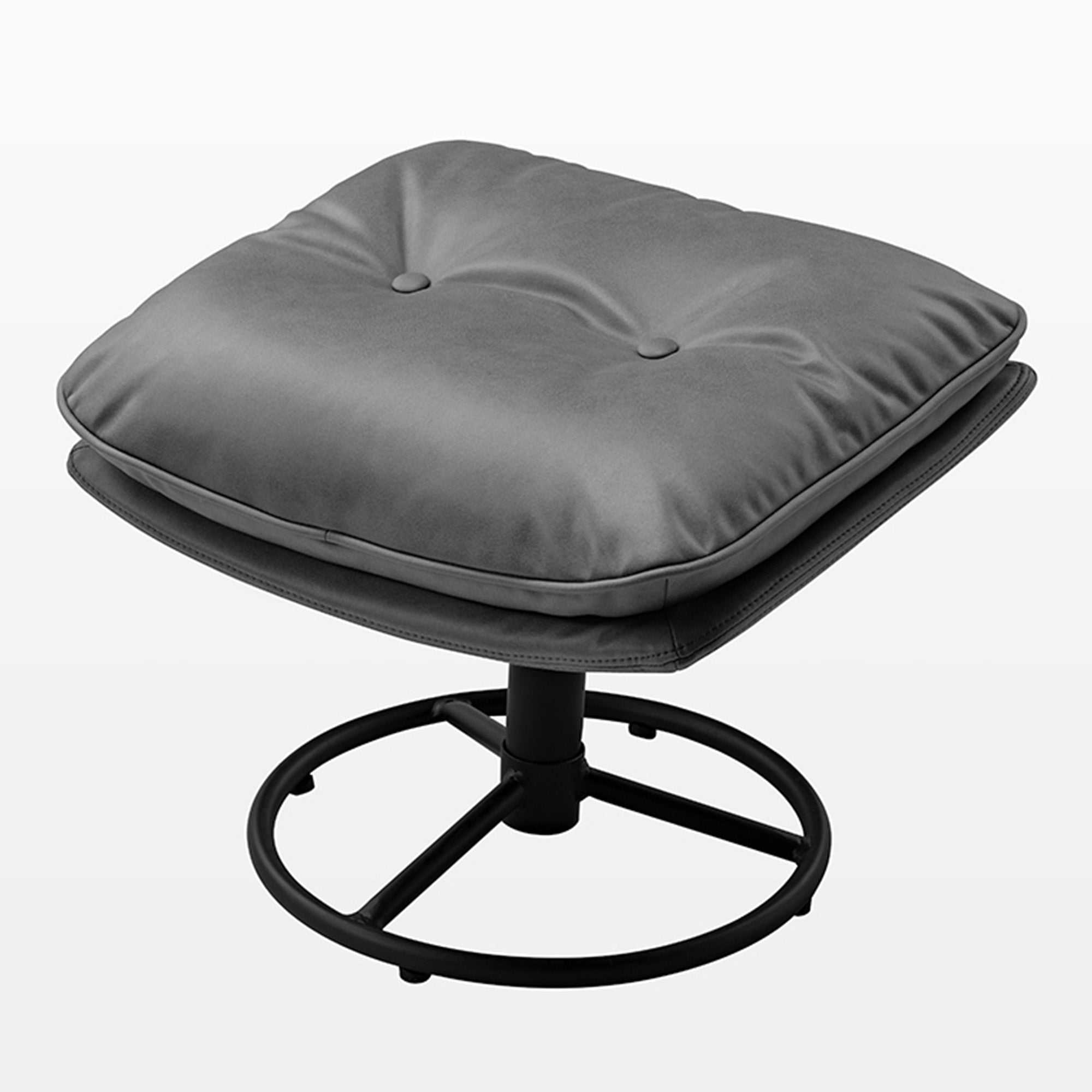 Tufted Upholstered Ottoman with Storage - Modern Living Room Footrest & Coffee Table - Perfect for Small Spaces, Bedroom or Nursery