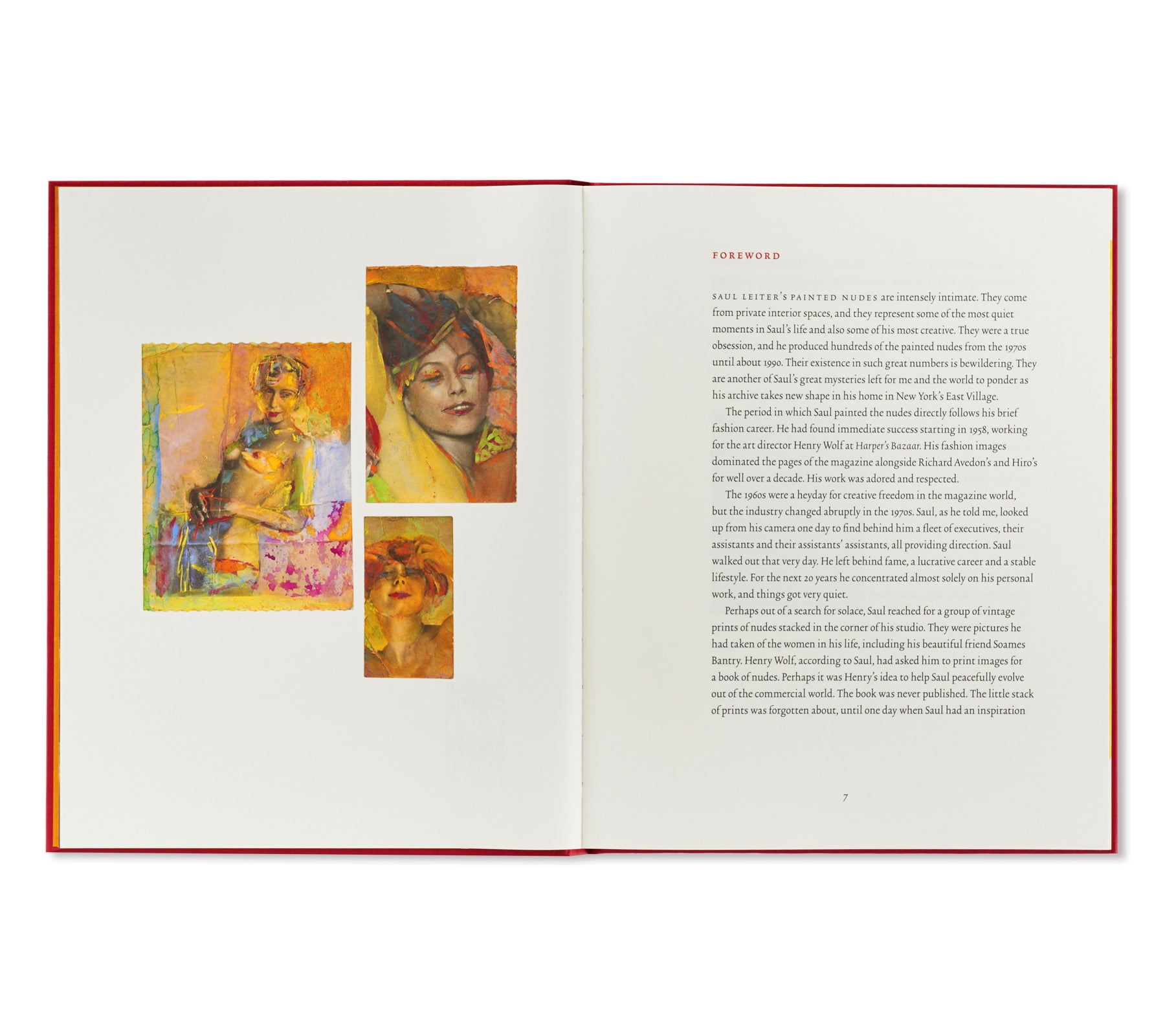 Painted Nudes by Saul Leiter - Vintage Fine Art Photography Book - Perfect for Art Collectors & Photography Enthusiasts