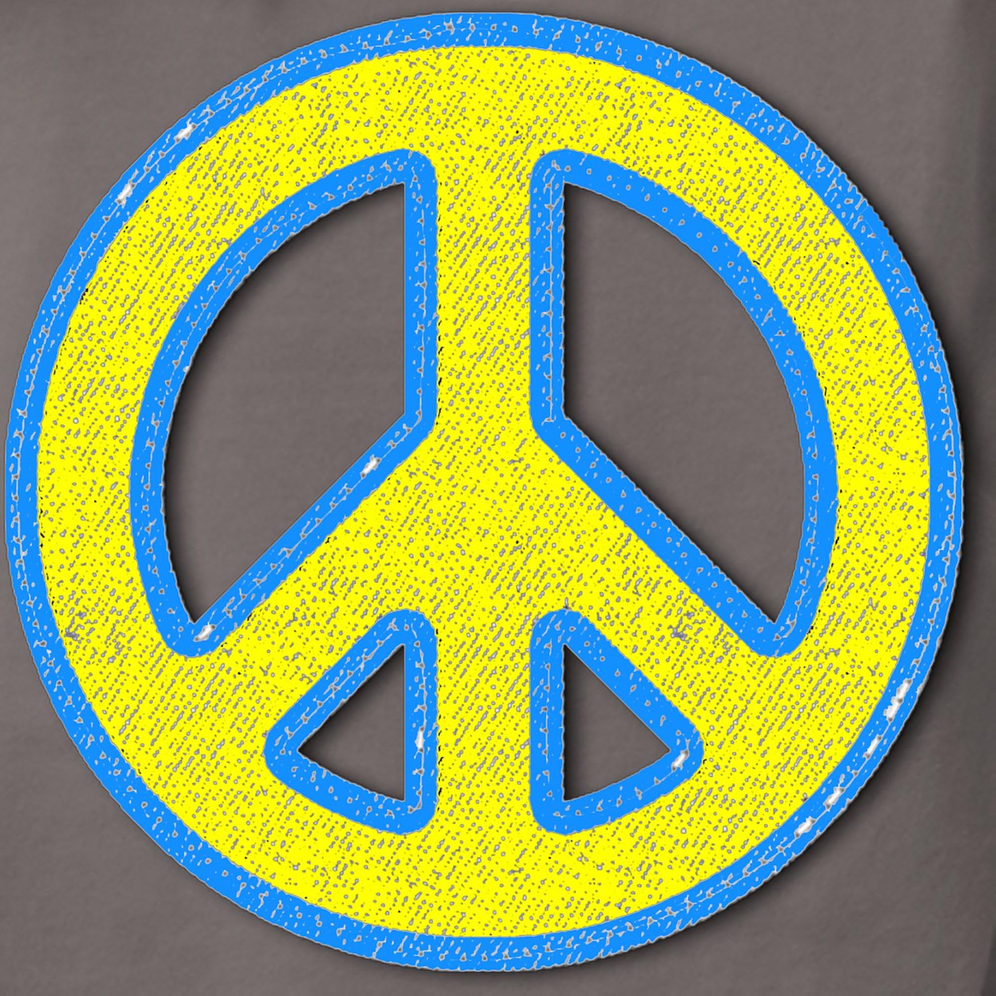 Ukraine Flag T-Shirt for Women - Ukrainian Pride & Peace Symbol - Comfort Colors Soft Cotton Tee - Perfect for Protests, Patriotic Events & Casual Wear