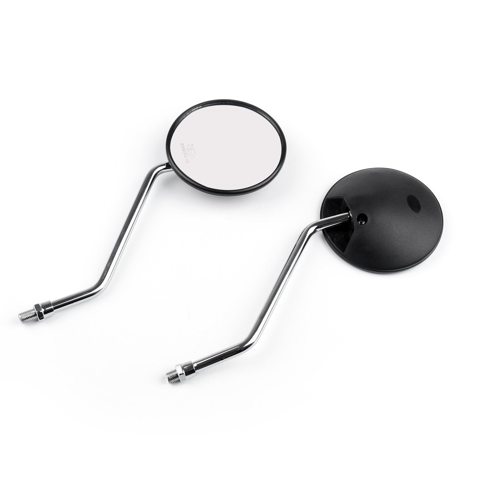 10mm Black Rear Side View Mirrors for Honda XR250 XR400 XR600 TLR200 XL100 - Universal Fit Motorcycle Mirrors for Enhanced Safety and Visibility on Off-Road Adventures