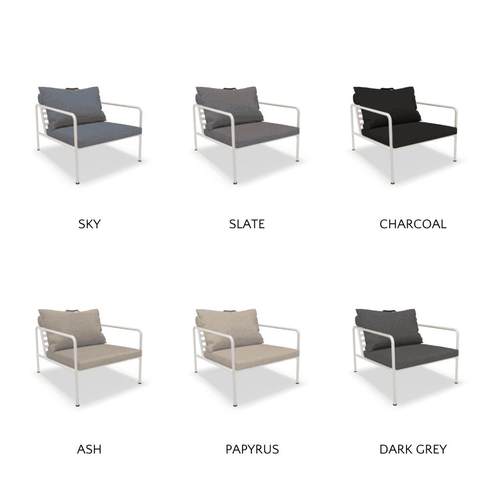 AVON Outdoor Lounge Chair - Comfortable Patio Furniture for Poolside, Garden, and Backyard Relaxation