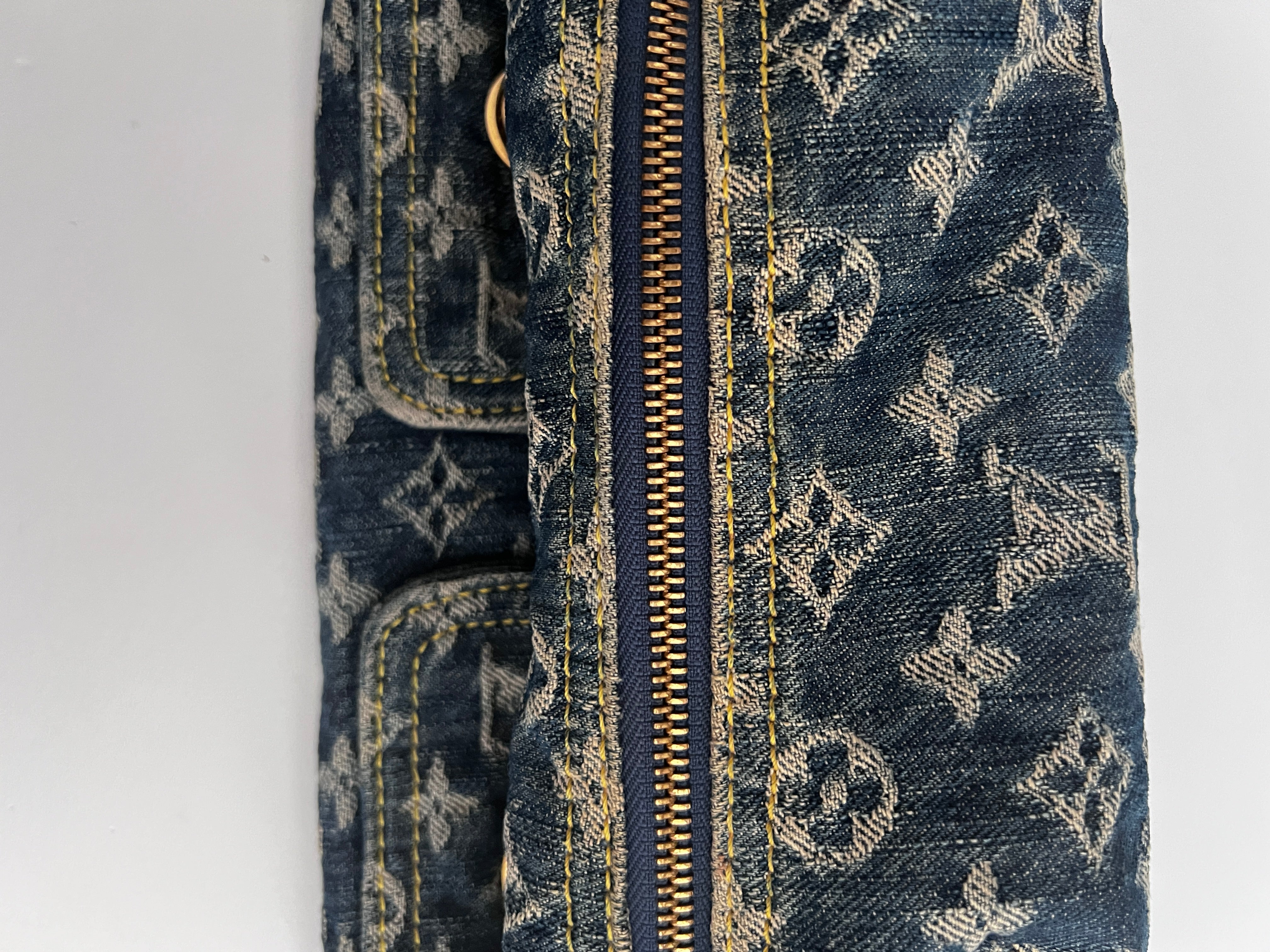 Louis Vuitton Denim Baggy PM Crossbody Bag - Luxury Designer Handbag for Women | Perfect for Casual Outings, Travel & Everyday Use