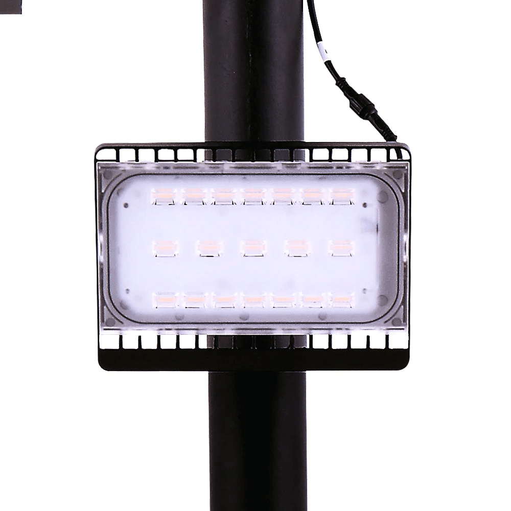 40W Solar LED Flood Light - 5600 Lumens 5000K Daylight White | Outdoor Security Lighting | IP65 Waterproof for Garden, Yard, Pathway (3-Year Warranty)