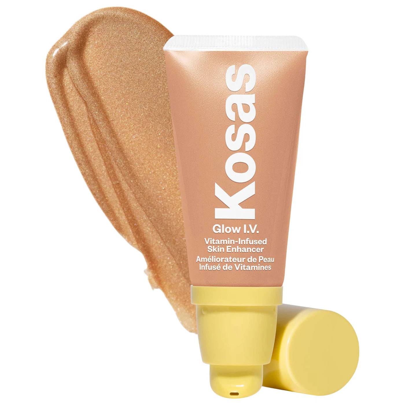 Kosas Glow I.V. Vitamin Infused Skin Illuminating Enhancer - 30ml | Hydrating Face Serum with Vitamin Infusion for Radiant Glow | Perfect for Daily Skincare Routine & Makeup Prep