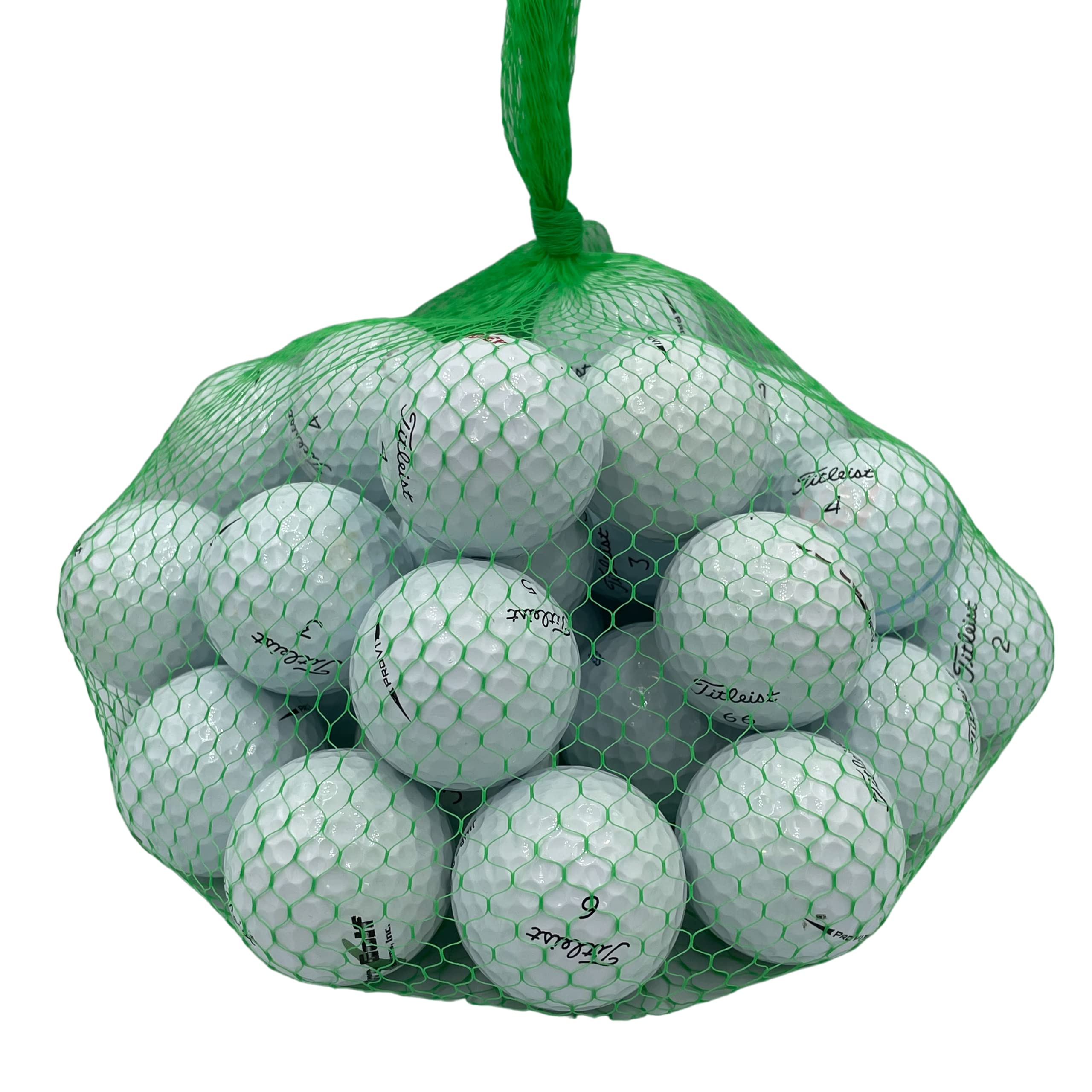 Premium Used Pro V1 2018 AAAA/Near Mint Recycled Golf Balls - High Performance for Practice & Tournament Play